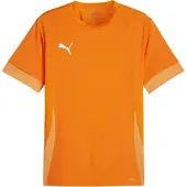 Puma Trænings T-Shirt teamGOAL - Orange/Hvid, størrelse 3XL