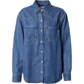Levi's Bluse 'Teodora Western Shirt' blue denim