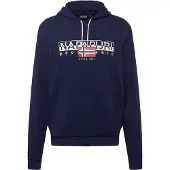 Napapijri Sweatshirt 'AYLMER' marin / rød / offwhite