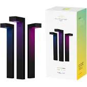 Hombli HBPK-0100, Udendørs gulvbelysning, Sort, Aluminium, IP65, Gulvmontering, LED