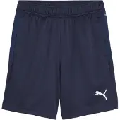 Puma Træningsshorts teamGOAL - Navy/Hvid Børn, størrelse 164 cm