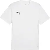 Puma Trænings T-Shirt teamGOAL - Hvid/Sort, størrelse 3XL
