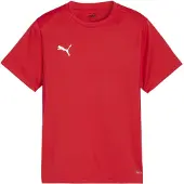 Puma Trænings T-Shirt teamGOAL - Rød/Hvid Børn, størrelse 140 cm
