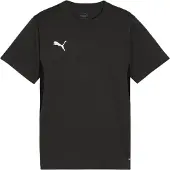 Puma Trænings T-Shirt teamGOAL - Sort/Hvid/Mørk grå Børn, størrelse 116 cm