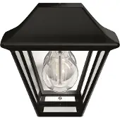 Philips myGarden Alpenglow væglampe 42 W E27, uden pære, Udendørs vægbelysning, Sort, Metal, IP44, Terrasse, Have, II