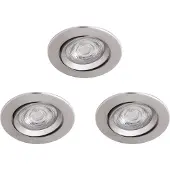Philips Funktionel Indbygningsspot, Indbygget lysplade, Ikke-udskiftelig pære(r), LED, 2700 K, 350 lm, Nikkel