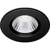 Philips Funktionel Indbygningsspot, LED, 2700 K, 220-240 V, Sort