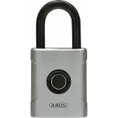 ABUS Touch 57/50 - Hængelås - biometrisk - fingeraftrykssensor - sølv