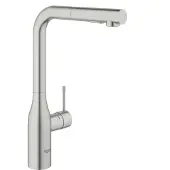 GROHE Essence køk svingbar tud - og udtræk.dualspray. Supersteel 30270DC0