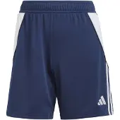 Adidas Shorts Tiro 24 Training For Women - Navy Blue, størrelse Small