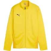 Puma Træningsjakke teamGOAL - Gul/Sort Børn, størrelse 152 cm