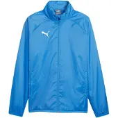 Puma Jakke teamGOAL All Weather - Blå/Hvid, størrelse 3XL