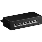 Goobay 96105, Cat6, Sort, Reolmontering, 1U