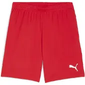 Puma Fodboldshorts teamGOAL - Rød/Hvid, størrelse X-Large