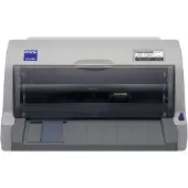 Epson LQ 630 - Printer - S/H - dot-matrix - 360 x 180 dpi - 24 pin - op til 360 tegn/sek. - parallel, USB 2.0