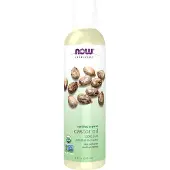 Now Solutions kologisk ricinusolie 100 % ren Alsidig hudpleje Multi-Purpose Skin Bldgrer 8-ounce