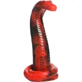 XR Brands King Cobra Silicone Dildo 21 cm
