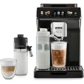 De'Longhi Eletta Explore ECAM450.65.G - Automatisk kaffemaskine med mælkeskummer - 19 bar - grå