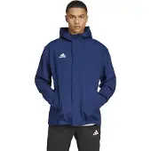 Adidas Jakke All Weather Entrada 22 - Blå/Hvid, størrelse X-Large