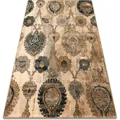 Rugsx Tæppe POLONIA Olivo Pynt kamel beige 300x400 cm