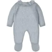 Miniland t?j til dukker 12 5/8'' strikket outfit bl? gr? farve - ECO Made in Spain Kvalitetsrollespil P?dagogisk