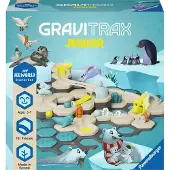 Ravensburger Gravitrax juniorstarter set L Ice - Marble Run stam och konstruktionsleksaker för barn i åldern 3 år upp - barngåvor
