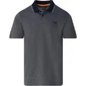 BOSS Poloshirt i bomuldspiqué med logoprint