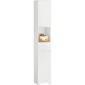 SoBuy Vaskemaskineskab BZR109-W, Hvid