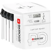Skross MUV USB AC65PD World Adapter