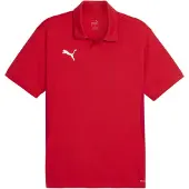 Puma Polo teamGOAL - Rød/Hvid, størrelse Medium