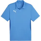 Puma Polo teamGOAL - Blå/Hvid, størrelse XX-Large