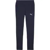 Puma Træningsbukser teamFINAL Casuals - Navy/Sølv Børn, størrelse 128 cm