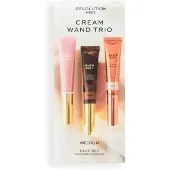 Revolution PRO Cream Face Wand Trio Ansigtsmakeupsæt 1 stk. Medium