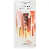 Revolution PRO Cream Face Wand Trio Ansigtsmakeupsæt 1 stk. Light