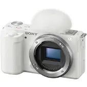 Sony ZV-E10 spejlløst kamera (hvid)