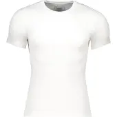Adidas Trænings T-Shirt Techfit - Hvid, størrelse Medium