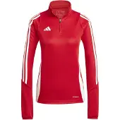 Adidas Funktionsbluse 'Tiro 24' rød / hvid