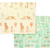 Babyono XPE dobbelt-/dobbeltsidet legetæppe 180 x 200 cm