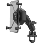 Ram Mounts Medium X-grip Holder Til Stor Telefon Med Vibe-safe Og U-bøjle Base