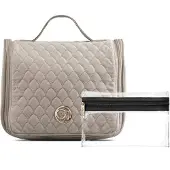Ginza.se Beige Velour Skønhedstilbehørssæt