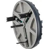 Wolfcraft GmbH 5978000, Hulsavs adapter, Sort, Grå, 13 cm