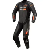 Alpinestars GP-Force Chaser Heldragt Sort/Neon-rød 50