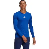 Adidas Funktionsskjorte 'Team Base' blå / hvid