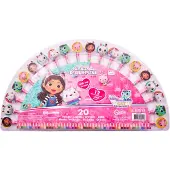 Gabby's Dollhouse Farveblyanter - 20 stk. - - OneSize - Farvesæt