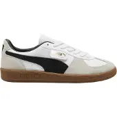 Puma Sneaker Palermo Skind - Hvid/Grå/Sort, størrelse 44