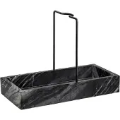 Mette Ditmer Marble opvaskesæt 12x23,5 cm Black-grey
