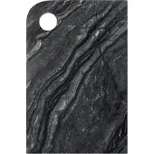 Mette Ditmer Marmor serveringsbakke medium 20x30 cm Black-grey