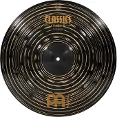 Meinl Classics Custom Dark 18" Thin Crash & Heavy Duty Cymbal Boom Stand by Gear4music