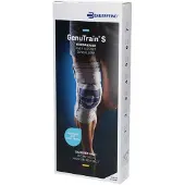 Bauerfeind GenuTrain 8 S, knæbandage, blå