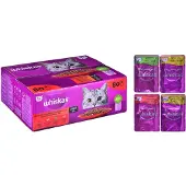 Whiskas Voksen Klassiske Måltider i Sauce 80x 85g